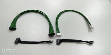 Custom thin wire harness