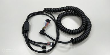 Control cable for automotive control box or multimedia center 