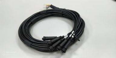 Control cable for automotive control box or multimedia center 